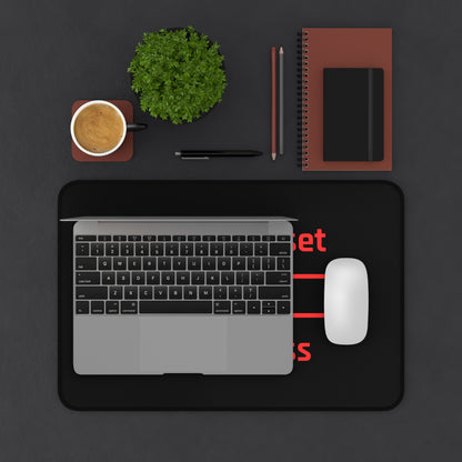 Mental Reset Desk Mat - Motivational Workspace Accessory