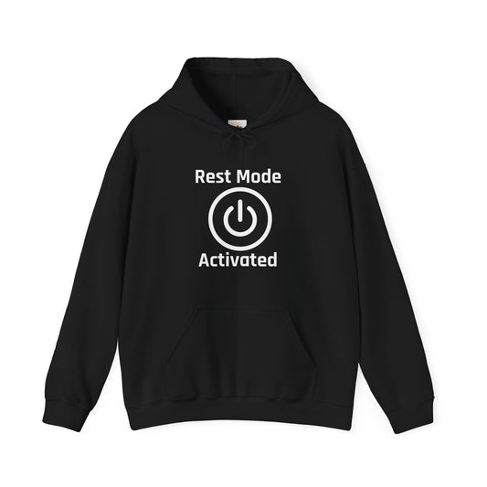 Rest Mode Activated Unisex Hoodie - Cozy Sweatshirt for Relaxation - Arctic Threadworks