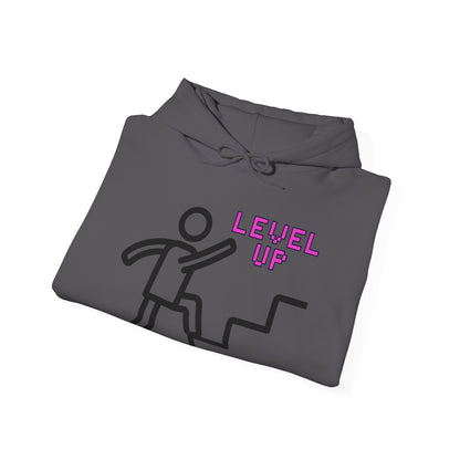 Hooded Sweatshirt - Level Up Design - Arctic Threadworks