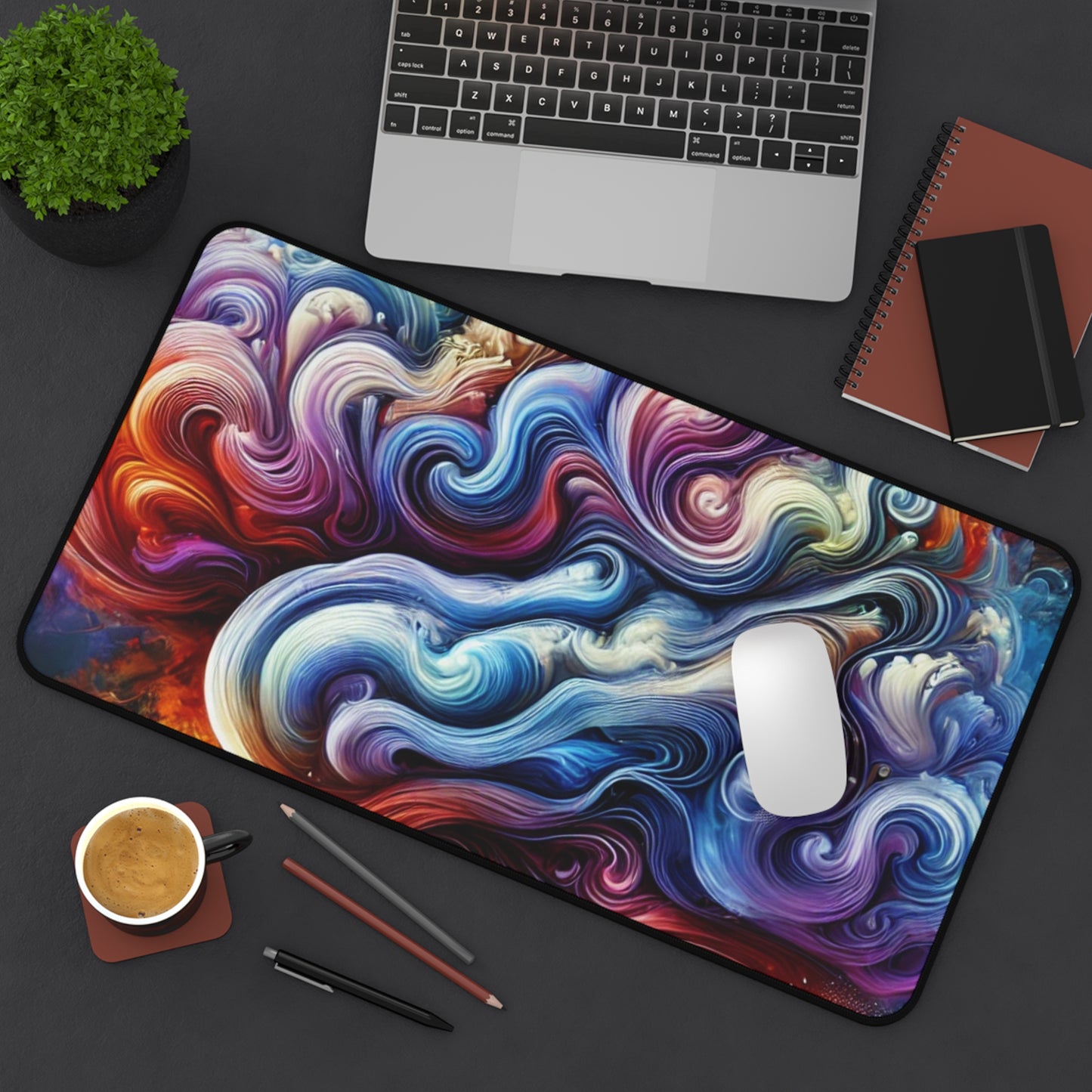 Abstract Brain Art Mouse Pad – Inspire Creativity & Focus