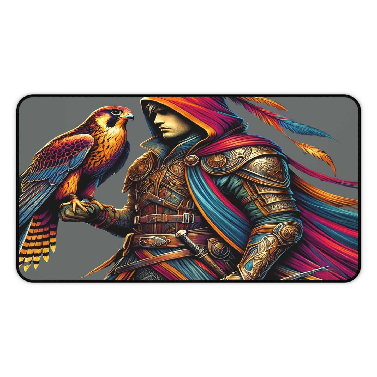 Skyborn Falconer Desk Mat – Master the Winds!