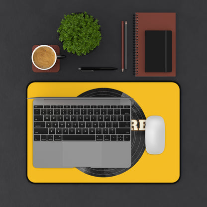 Hustle-Free Zone Desk Mat - Comfortable Workspace Accessory for Creatives