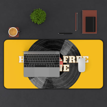 Hustle-Free Zone Desk Mat - Comfortable Workspace Accessory for Creatives