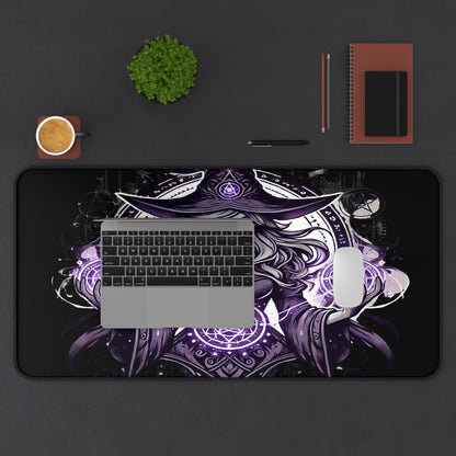 Mystic Witch Desk Mat – Enchant Your Workspace!